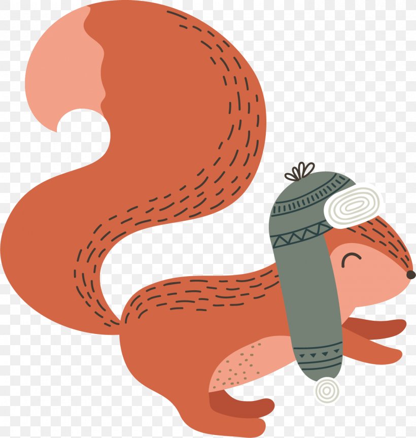 Squirrel Illustration, PNG, 1382x1456px, Squirrel, Cartoon, Drawing, Orange, Text Download Free