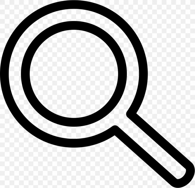 Magnifying Glass Magnifier Clip Art, PNG, 981x948px, Magnifying Glass, Area, Black And White, Glass, Magnifier Download Free
