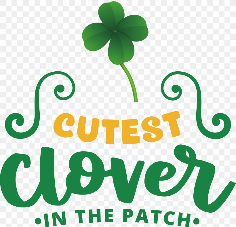 Cutest Clover Saint Patrick Patricks Day, PNG, 3000x2899px, Saint Patrick, Biology, Green, Leaf, Line Download Free