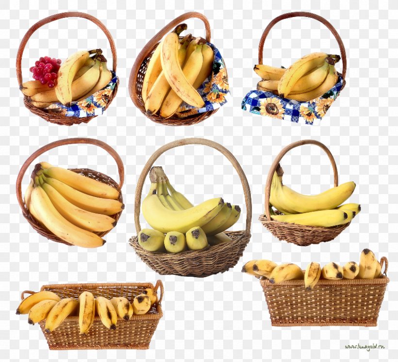 Banana Food Gift Baskets, PNG, 844x768px, Banana, Banana Family, Basket, Food, Food Gift Baskets Download Free