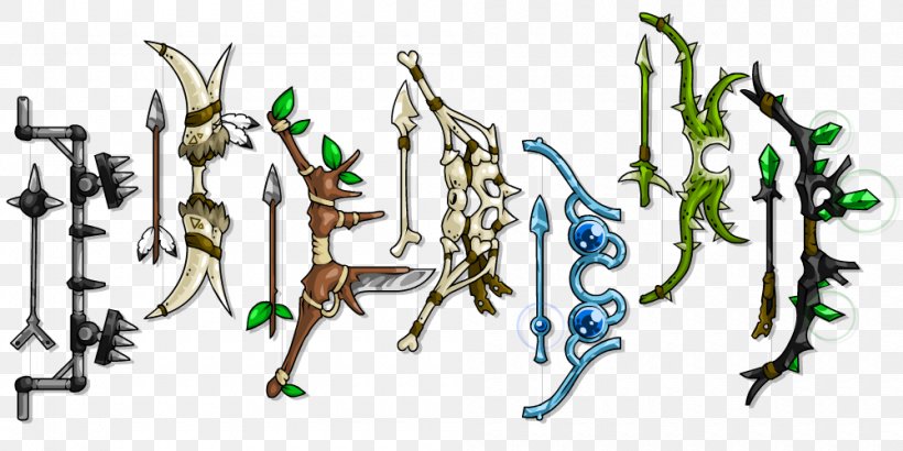 Epic Battle Fantasy 4 Bow And Arrow Matt Roszak Art, PNG, 1000x500px, Bow And Arrow, Art, Body Jewelry, Deviantart, Fictional Character Download Free
