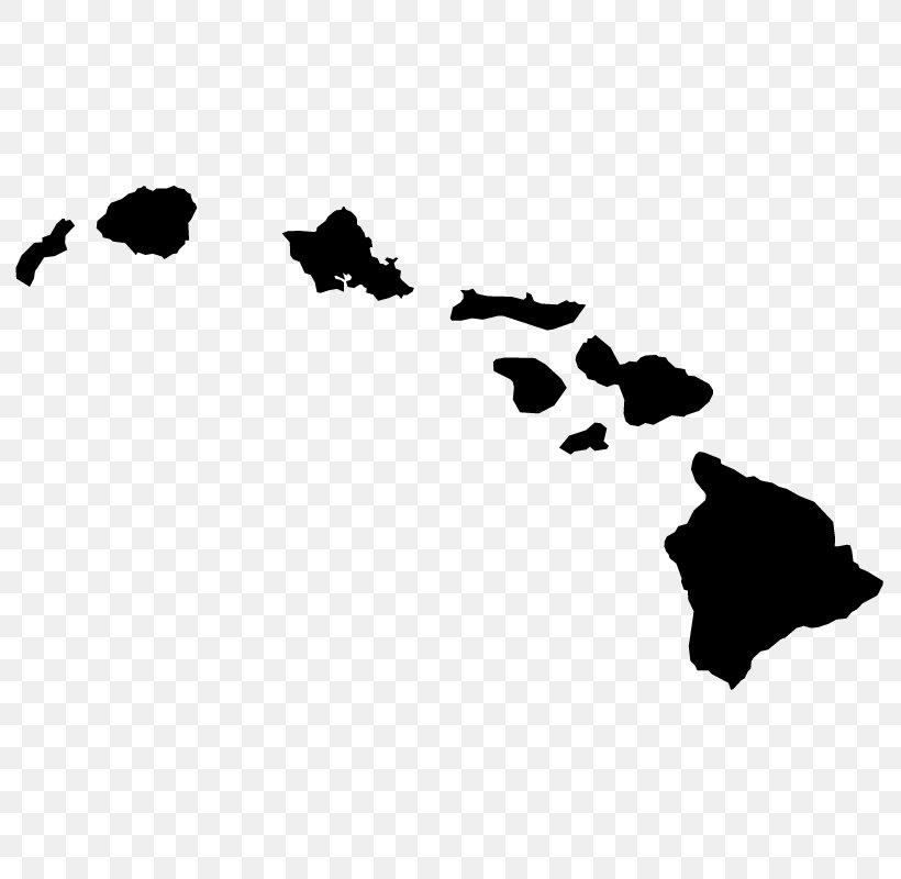 Hawaii Maui Lanai Kauai Clip Art, PNG, 800x800px, Hawaii, Black, Black And White, Hawaiian, Hawaiian Islands Download Free