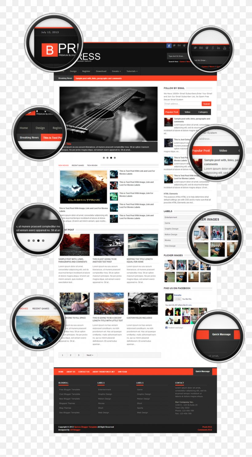 Responsive Web Design Template Computer Software Page Layout, PNG, 882x1600px, Responsive Web Design, Adobe Indesign, Automotive Design, Automotive Exterior, Brand Download Free