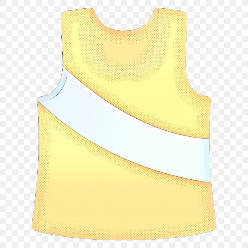 Yellow Clothing White Neck Outerwear, PNG, 1024x1024px, Pop Art, Blouse, Camisoles, Clothing, Dress Download Free
