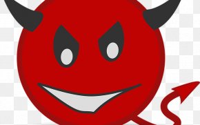 Devil - Devil Lucifer Satan Emoji Shoulder Angel PNG