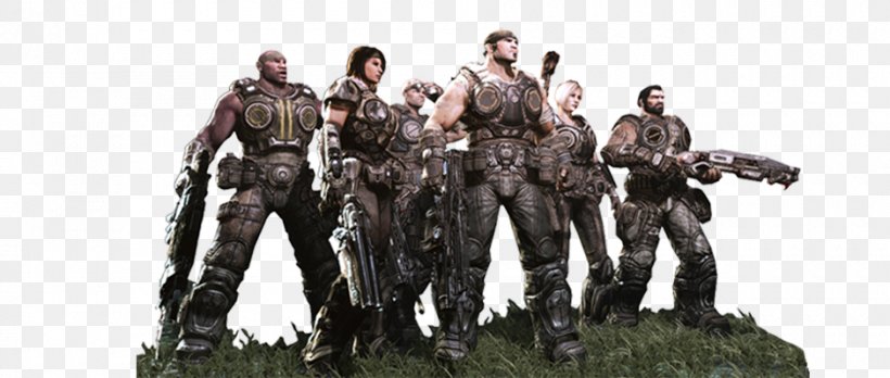 Gears Of War 3 Xbox 360 Gears Of War 4 Gears Of War: Ultimate Edition, PNG, 940x400px, Gears Of War 3, Action Figure, Bulletstorm, Epic Games, Figurine Download Free
