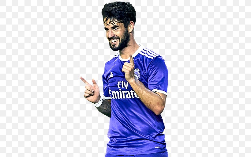 Isco FIFA 17 Real Madrid C.F. Football Player FIFA 18, PNG, 512x512px, Isco, Electric Blue, Electronic Sports, Facial Hair, Fifa Download Free