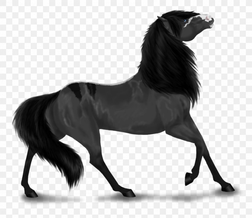 Mane Mustang Stallion Bridle Halter, PNG, 900x781px, 3d Modeling, Mane, Black, Black And White, Black M Download Free