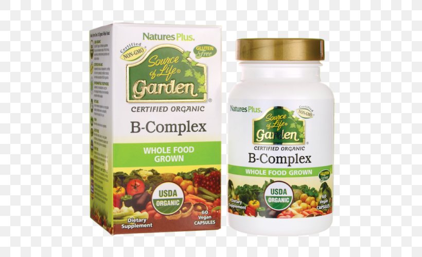 Organic Food Vitamin B-12 Dietary Supplement B Vitamins Nature, PNG, 500x500px, Organic Food, B Vitamins, Dietary Supplement, Food, Herbal Download Free
