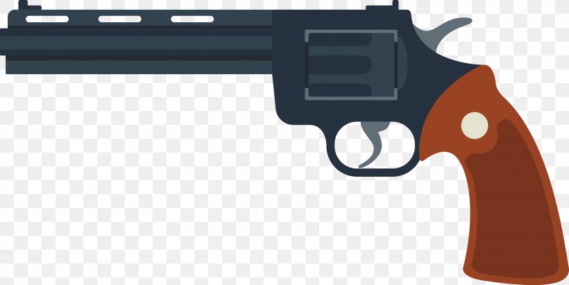 Revolver Weapon Firearm Handgun Bullet, PNG, 3195x1602px, Watercolor, Cartoon, Flower, Frame, Heart Download Free