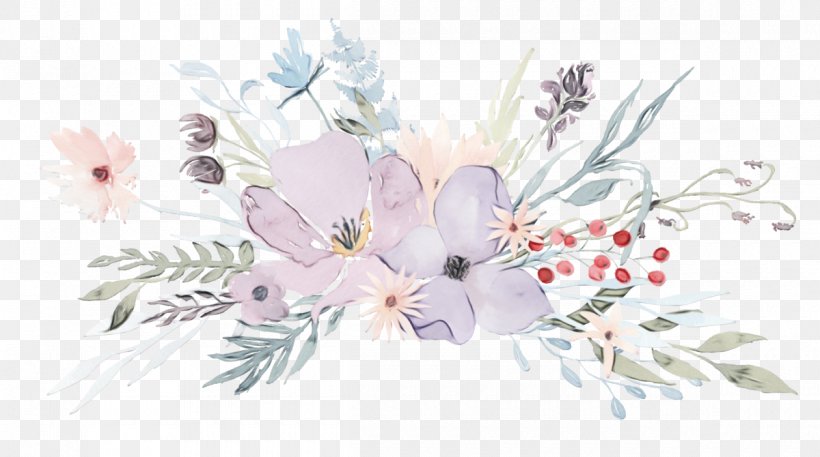 Watercolor Pink Flowers, PNG, 1200x670px, Watercolor, Blossom, Branch, Cherries, Cherry Blossom Download Free