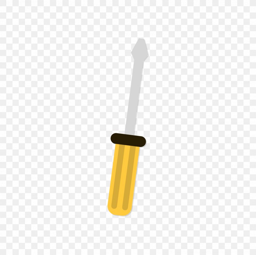 Yellow Screwdriver Grey Icon, PNG, 1600x1600px, Yellow, Grey, Screwdriver, Yellowgray Download Free