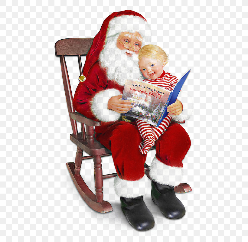 Santa Claus, PNG, 568x800px, Santa Claus, Chair, Christmas, Christmas Eve, Figurine Download Free