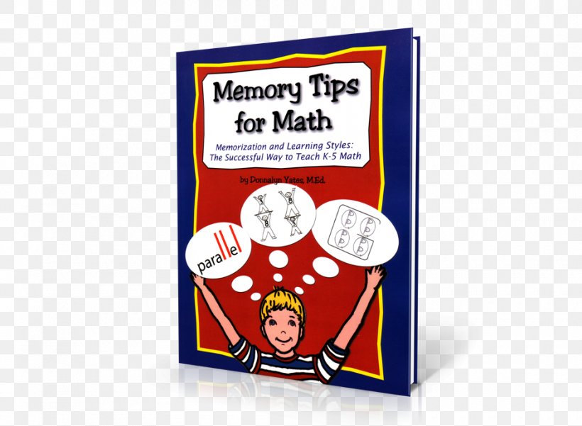 Memory Tips For Math, Memorization And Learning Styles: The Successful Way To Teach K-5 Math, PNG, 940x690px, Memorization, Addition, Area, Banner, Division Download Free