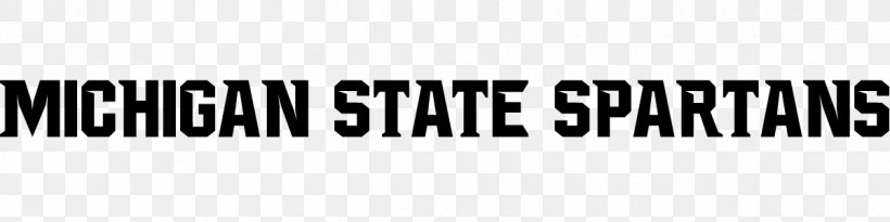 Michigan State Spartans Men's Basketball Michigan State University Open-source Unicode Typefaces Logo Font, PNG, 1200x300px, Michigan State University, Area, Black, Black And White, Brand Download Free