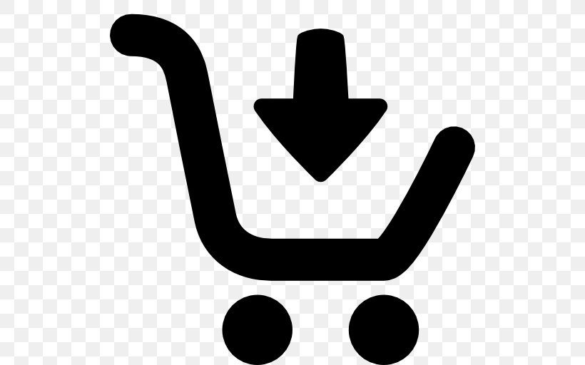 E-commerce Shopping Cart Software Download, PNG, 512x512px, Ecommerce, Black And White, Icon Design, Share Icon, Shopping Download Free