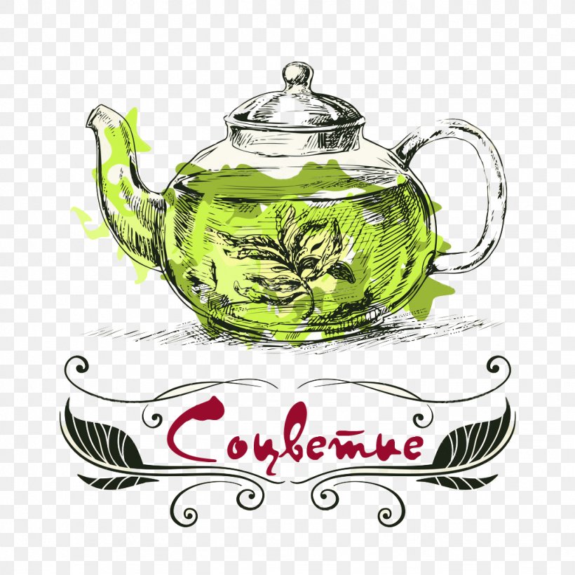 Green Tea Drawing, PNG, 1024x1024px, Tea, Art, Brand, Cup, Drawing Download Free