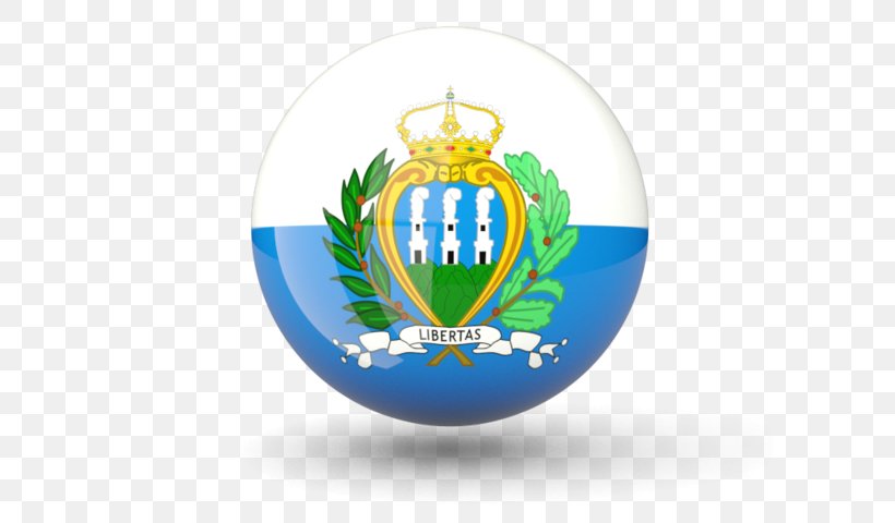 Flag Of San Marino Symbol, PNG, 640x480px, San Marino, Christmas Ornament, Flag, Flag Of San Marino, Marino Download Free