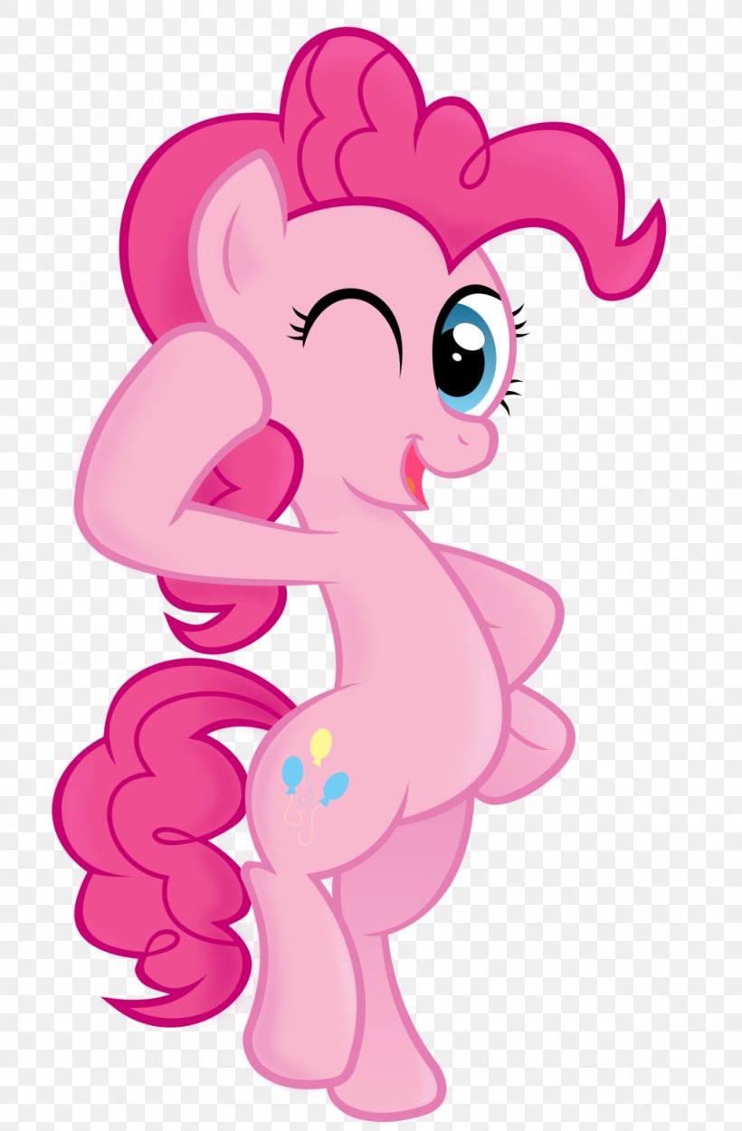 Pinkie Pie My Little Pony: Friendship Is Magic, PNG, 1024x1562px, Watercolor, Cartoon, Flower, Frame, Heart Download Free