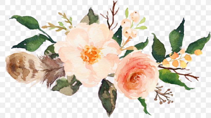Bouquet Of Flowers Drawing, PNG, 887x498px, Watercolor Painting, Artificial Flower, Bouquet, Branch, Chinese Peony Download Free