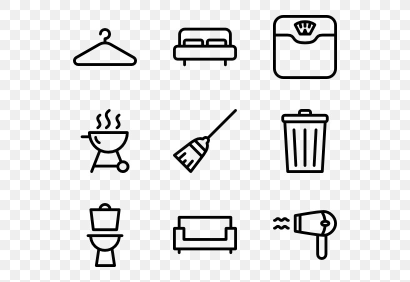 Clean And Pollution-free, PNG, 600x564px, Housekeeping, Apartment, Area, Black, Black And White Download Free