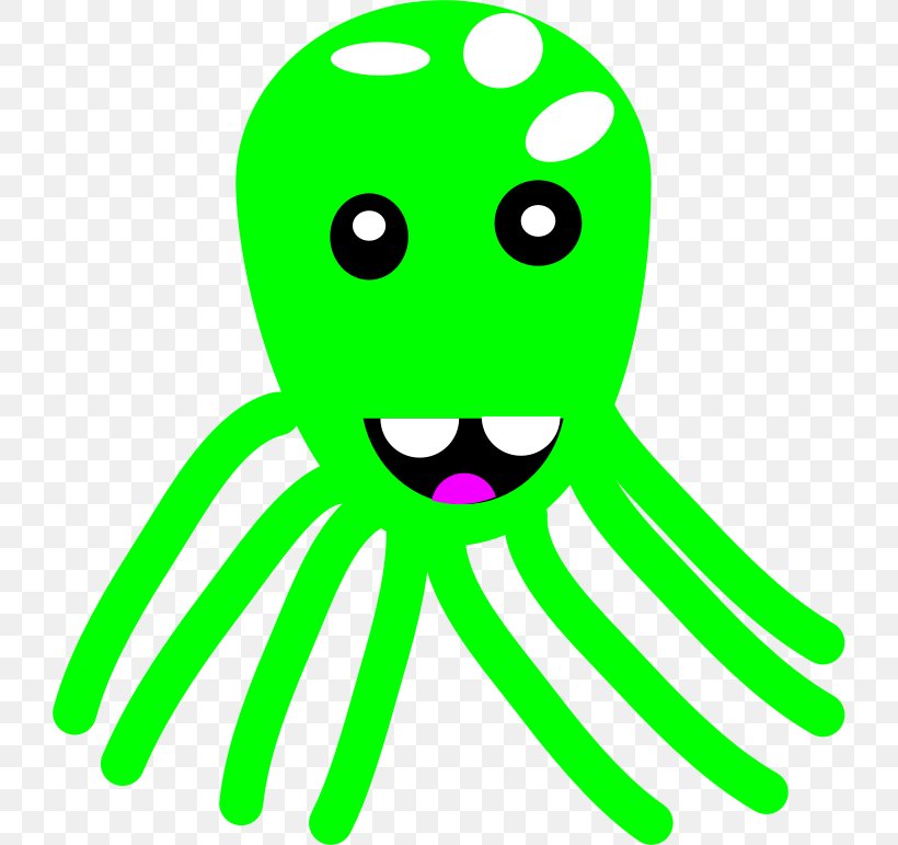 Octopus Microsoft Office Template Clip Art, PNG, 724x771px, Octopus, Blog, Computer Software, Emoticon, Green Download Free