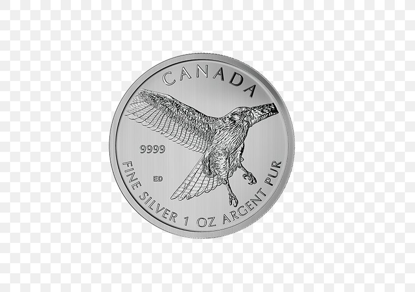 Silver Coin Silver Coin Royal Canadian Mint Canadian Silver Maple Leaf, PNG, 577x577px, Silver, American Gold Eagle, American Silver Eagle, Australian Silver Kangaroo, Badge Download Free