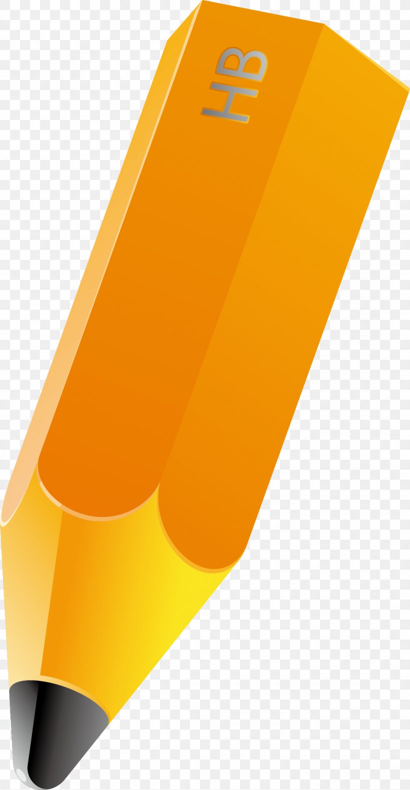 Pencil, PNG, 1090x2102px, Pencil, Orange, Painting, Yellow Download Free