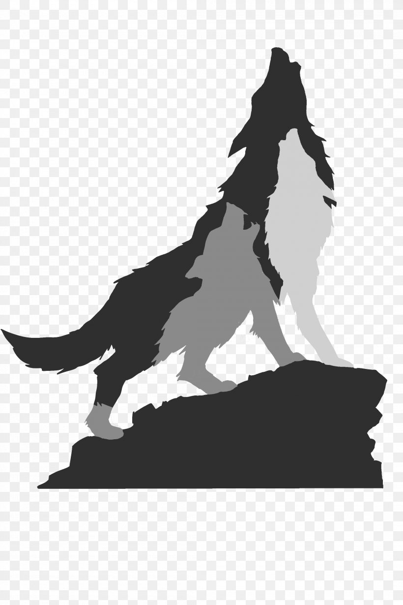 Silhouette Project Wolfpack Dog, PNG, 2100x3150px, Silhouette, Animal, Black, Black And White, Canidae Download Free