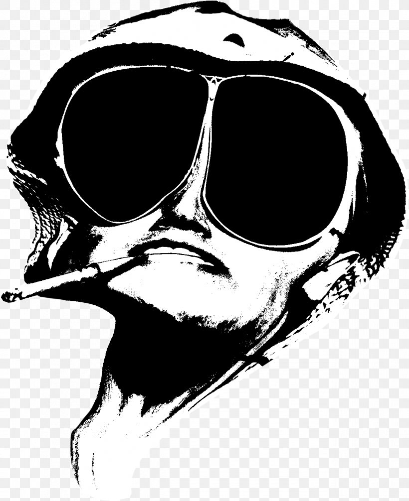 Fear And Loathing In Las Vegas Raoul Duke Stencil Fear, And Loathing In Las Vegas Photography, PNG, 1263x1550px, Fear And Loathing In Las Vegas, Art, Automotive Design, Black And White, Bone Download Free
