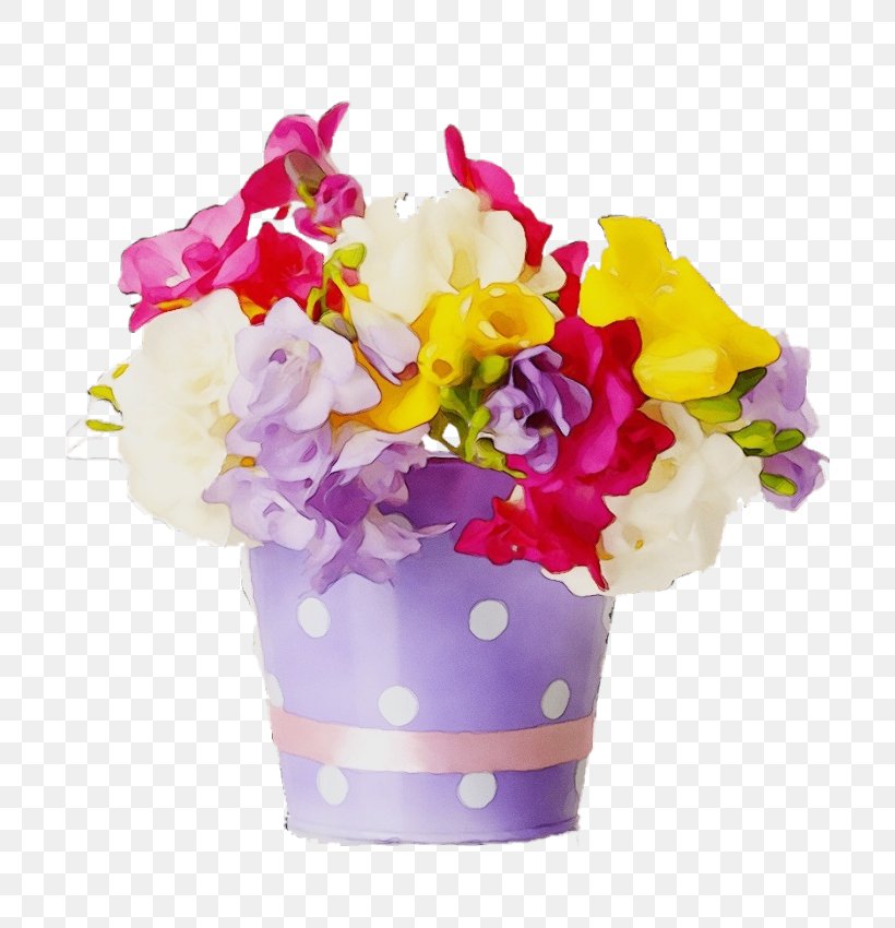 Flower Violet Purple Cut Flowers Flowerpot, PNG, 700x850px, Watercolor, Bouquet, Cut Flowers, Flower, Flowerpot Download Free