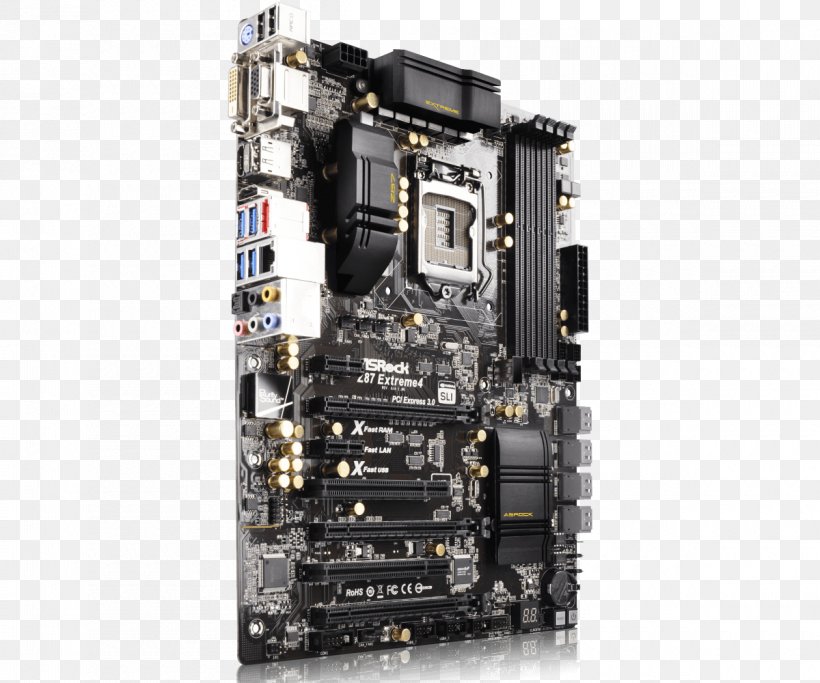 Motherboard Computer Hardware Computer System Cooling Parts Central Processing Unit, PNG, 1200x1000px, Motherboard, Central Processing Unit, Computer, Computer Component, Computer Cooling Download Free