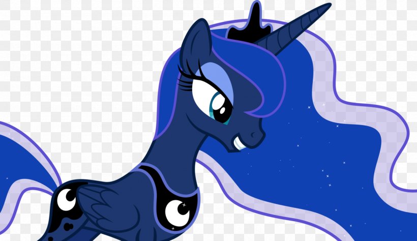 Princess Luna Pony Princess Celestia Princess Cadance Scootaloo, PNG, 1280x741px, Princess Luna, Blue, Cartoon, Cat Like Mammal, Cobalt Blue Download Free