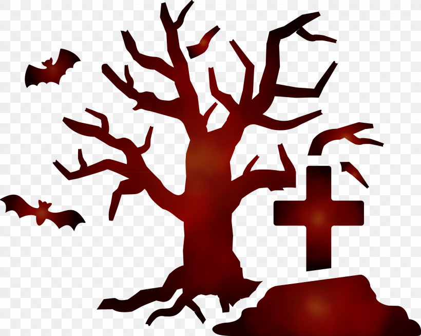 Tree Snag Icon Plants Twig, PNG, 2999x2392px, Halloween, Crooked Tree Productions, Forest, Paint, Plants Download Free