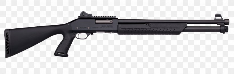 Benelli M3 Fabarm SDASS Tactical Heckler & Koch FABARM FP6 Pump Action Shotgun, PNG, 3136x1000px, Watercolor, Cartoon, Flower, Frame, Heart Download Free