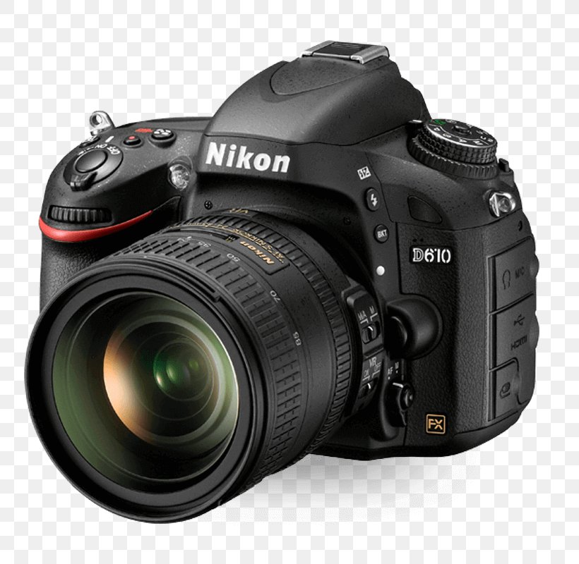 Nikon D600 Nikon Digital SLR Camera D610 24-85 VR Lens Kit D610LK24-85 Full-frame Digital SLR Photography, PNG, 800x800px, Nikon D600, Active Pixel Sensor, Camera, Camera Accessory, Camera Lens Download Free