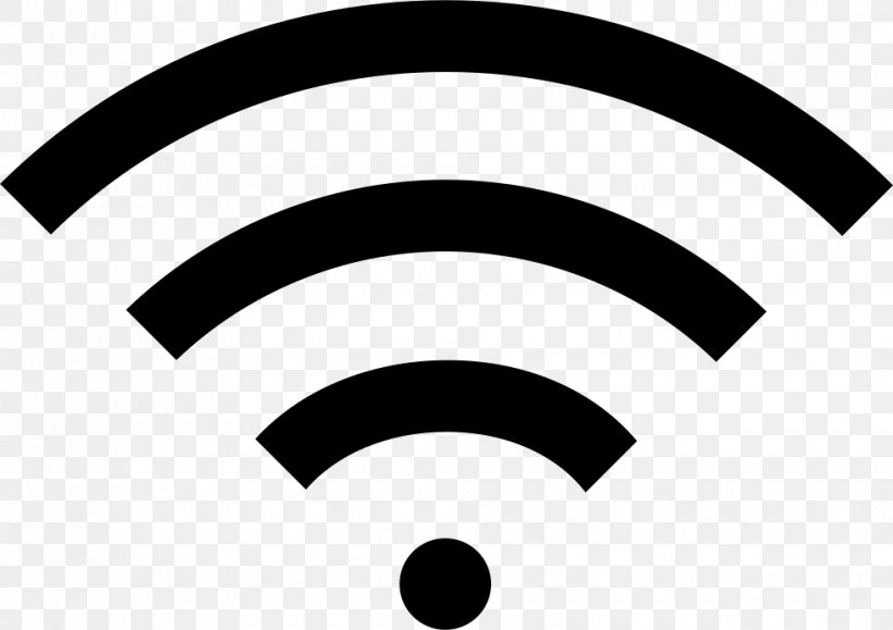 Wi-Fi Logo Hotspot, PNG, 980x692px, Wifi, Area, Black, Black And White, Hotspot Download Free