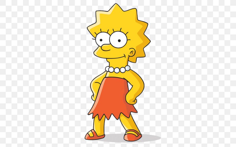 Lisa Simpson Bart Simpson The Simpsons: Tapped Out Ned Flanders Maggie Simpson, PNG, 512x512px, Lisa Simpson, Animal Figure, Area, Art, Artwork Download Free