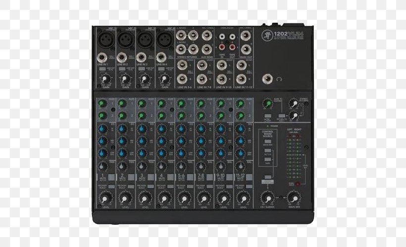 Mackie 1202VLZ4 Audio Mixers 1402-VLZ4 Mackie 802 VLZ4, PNG, 500x500px, Mackie, Audio, Audio Equipment, Audio Mixers, Audio Receiver Download Free