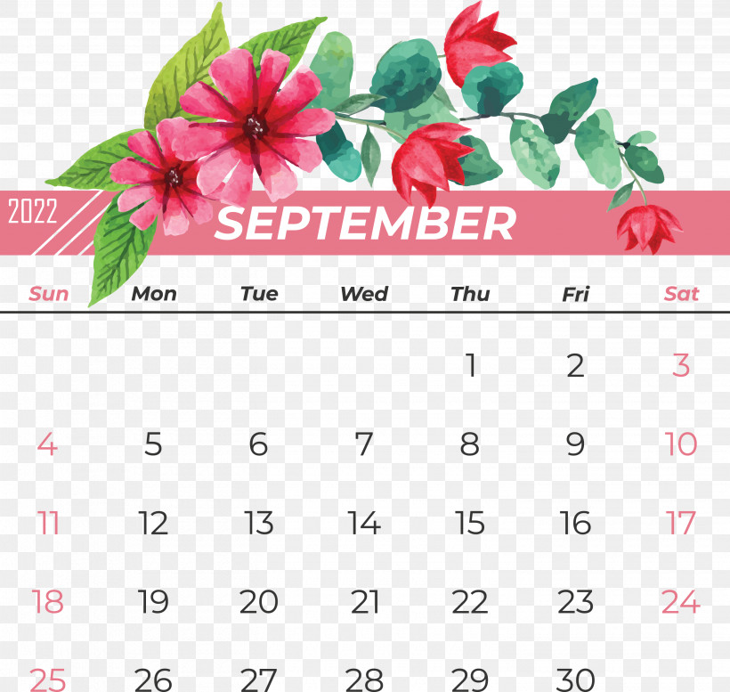 Calendar Flower Font Petal Meter, PNG, 2900x2751px, Calendar, Flower, Meter, Petal Download Free