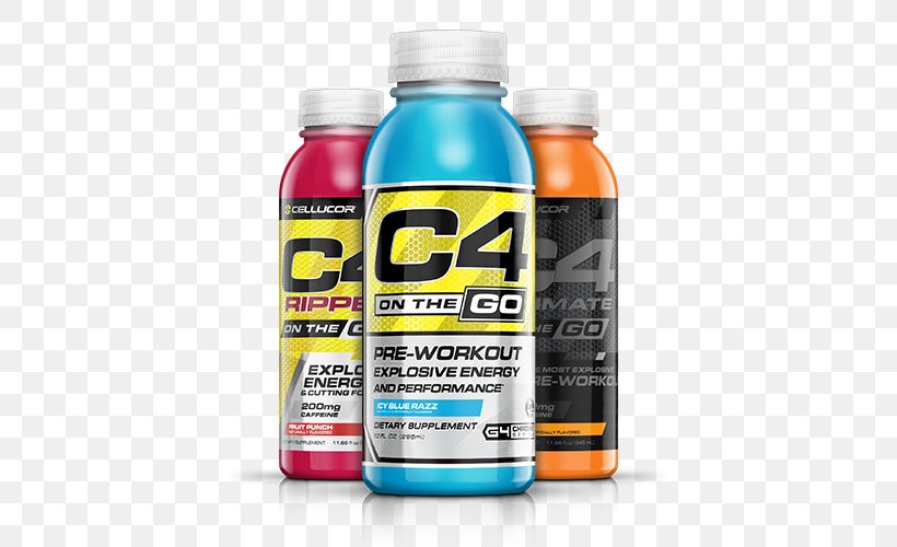 Dietary Supplement Cellucor C4 Ultimate On The Go Cellucor C4 Original Pre-workout, PNG, 500x500px, Dietary Supplement, Bodybuilding, Bodybuilding Supplement, Bodybuildingcom, Brand Download Free