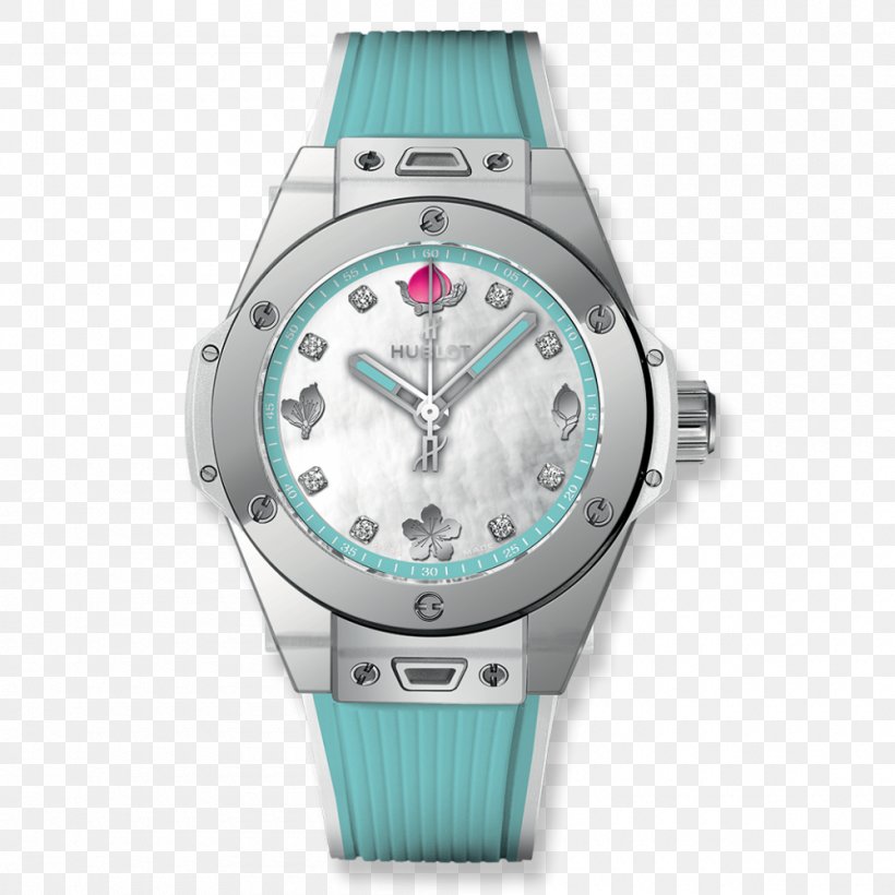 Watch Hublot Strap Jewellery Brand, PNG, 1000x1000px, Watch, Aqua, Brand, Chen Man, Counterfeit Watch Download Free