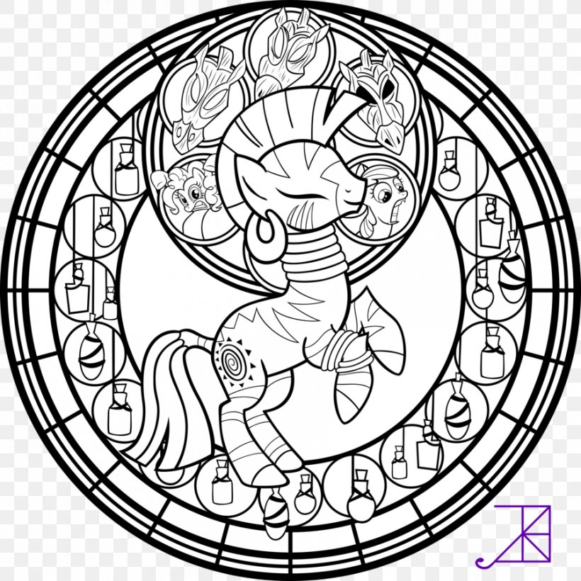 Coloring Book Sunset Shimmer Pinkie Pie Stained Glass, PNG, 900x900px, Watercolor, Cartoon, Flower, Frame, Heart Download Free