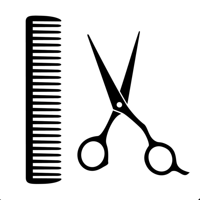 Comb Scissors Hairdresser Capelli Symbol, PNG, 1024x1024px, Watercolor,  Cartoon, Flower, Frame, Heart Download Free