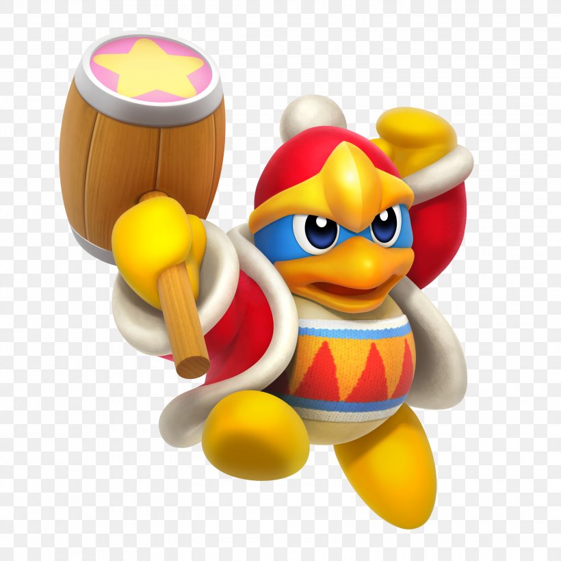 Kirby: Triple Deluxe King Dedede Kirby: Planet Robobot Kirby: Squeak Squad Kirby's Return To Dream Land, PNG, 3000x3000px, Kirby Triple Deluxe, Baby Toys, Body Jewelry, Concept Art, Figurine Download Free