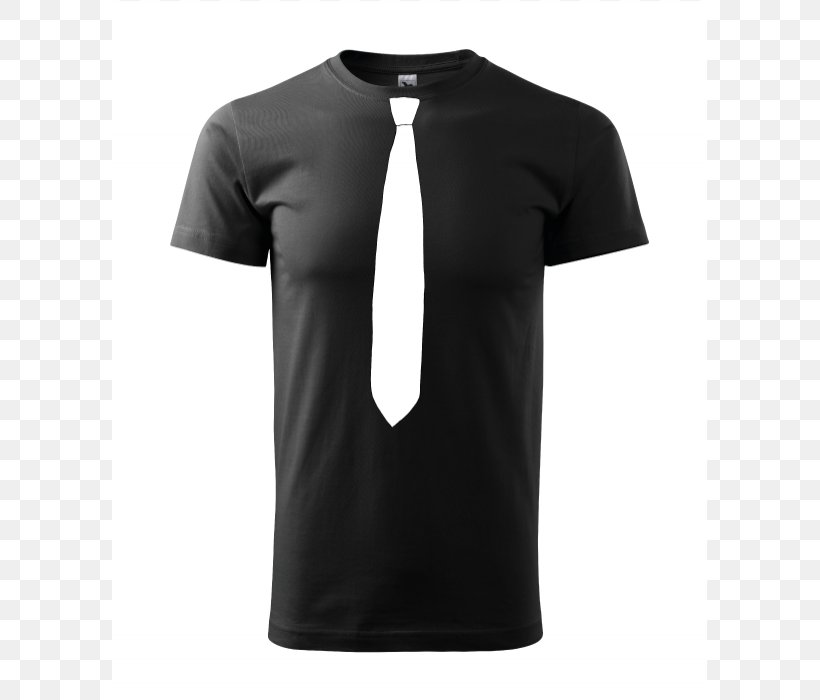 Long-sleeved T-shirt Clothing Top, PNG, 700x700px, Tshirt, Active Shirt, Black, Clothing, Collar Download Free