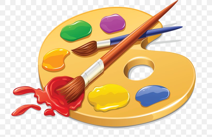 Paint Brushes Palette Watercolor Painting, PNG, 741x529px, Paint Brushes, Brush, Color, Cosmetics, Drawing Download Free