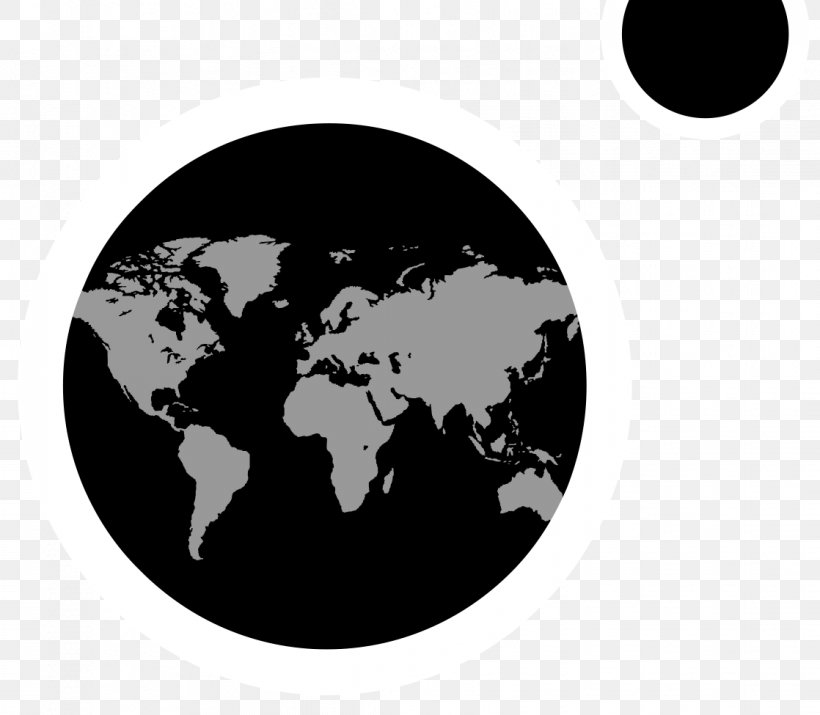 World Map Globe Vector Graphics, PNG, 1118x975px, World, Astronomical Object, Black, Black And White, Cartography Download Free