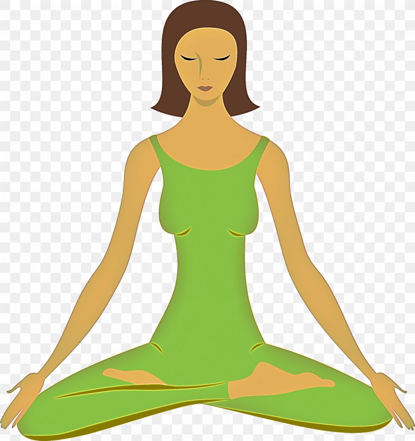 Green Meditation Physical Fitness Yoga Balance, PNG, 1979x2107px, Green, Balance, Costume, Meditation, Neck Download Free