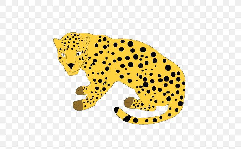 Leopard Cheetah Jaguar Clip Art, PNG, 508x508px, Leopard, Animal, Animal Figure, Big Cat, Big Cats Download Free